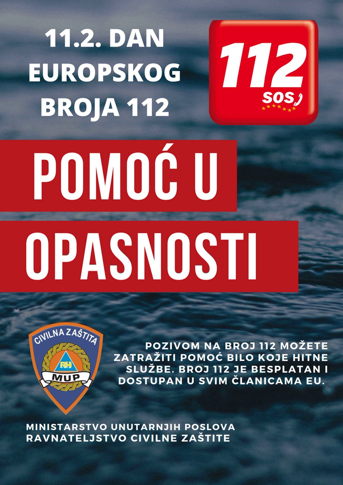 Obilježavanje europskog broja 112